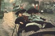 James Tissot The Thames (nn01) china oil painting reproduction